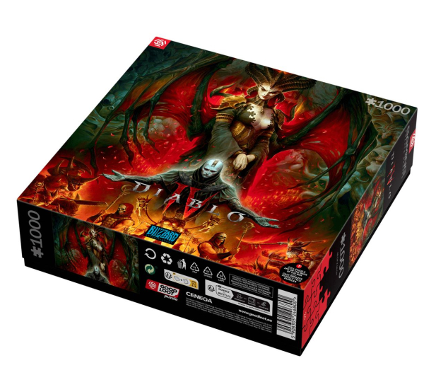 Merch Diablo IV Lilith Composition Puzzles 1000 - 1214755 - zdjęcie 3